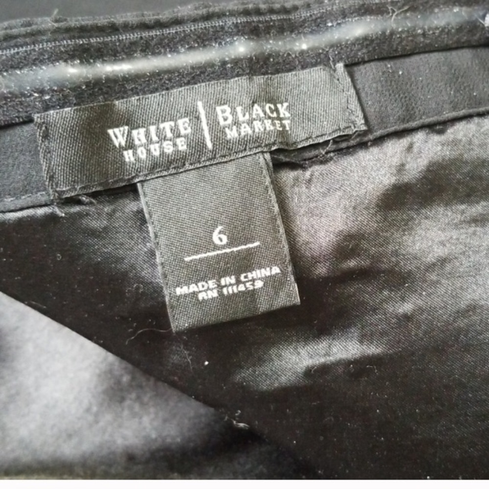 EUC WHBM black dress, size 6 - Picture 2 of 2